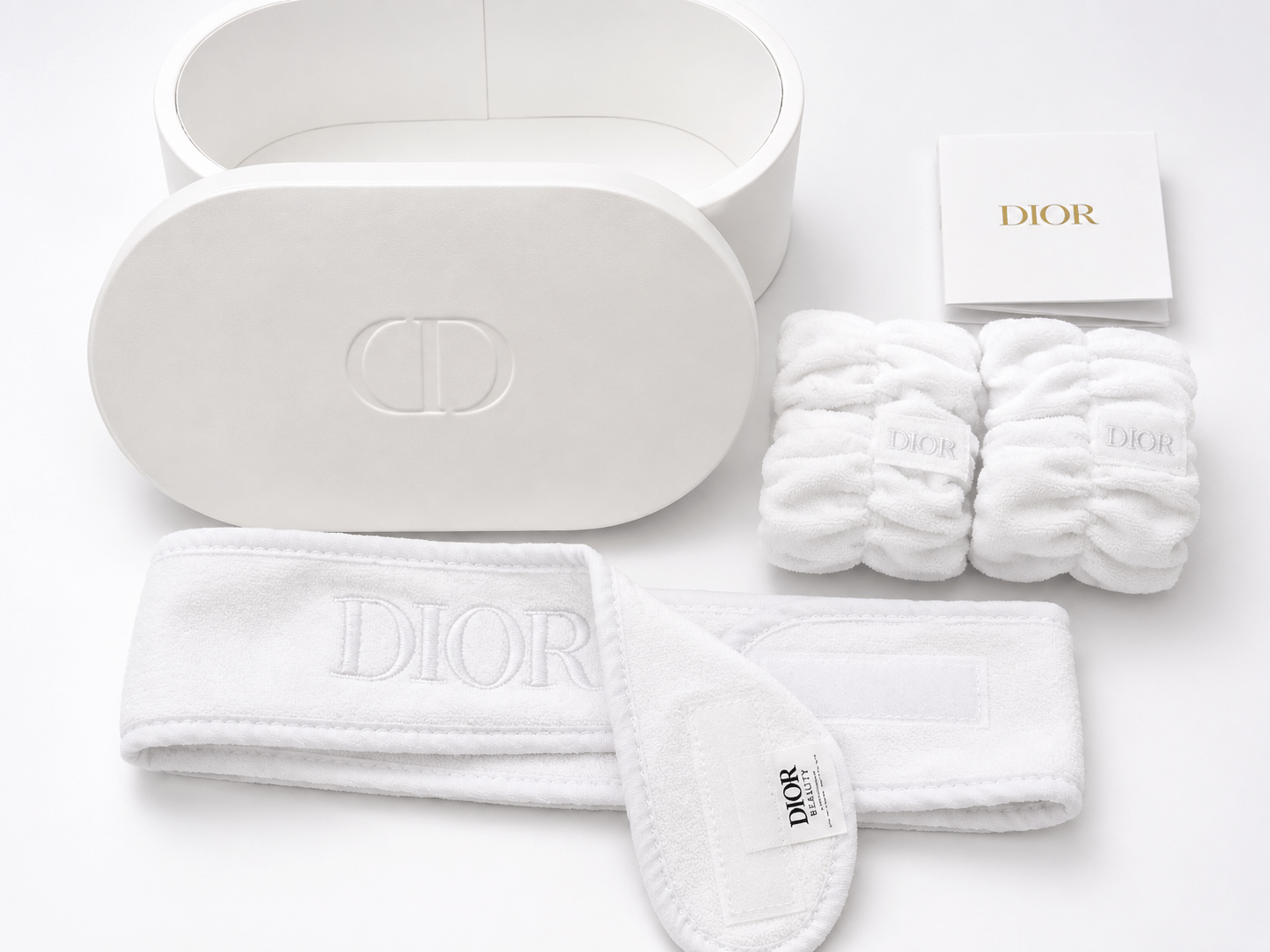 DIOR Platinum VIP Gift Set Vanity Case Wood Box Spa Accessoires LIMITED EDITION