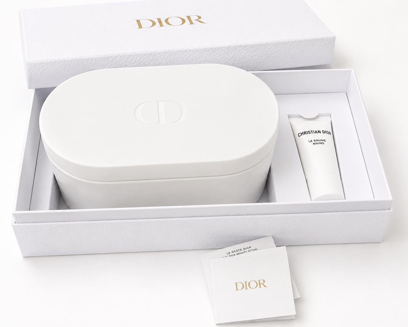 DIOR Platinum VIP Gift Set Vanity Case Wood Box Spa Accessoires LIMITED EDITION