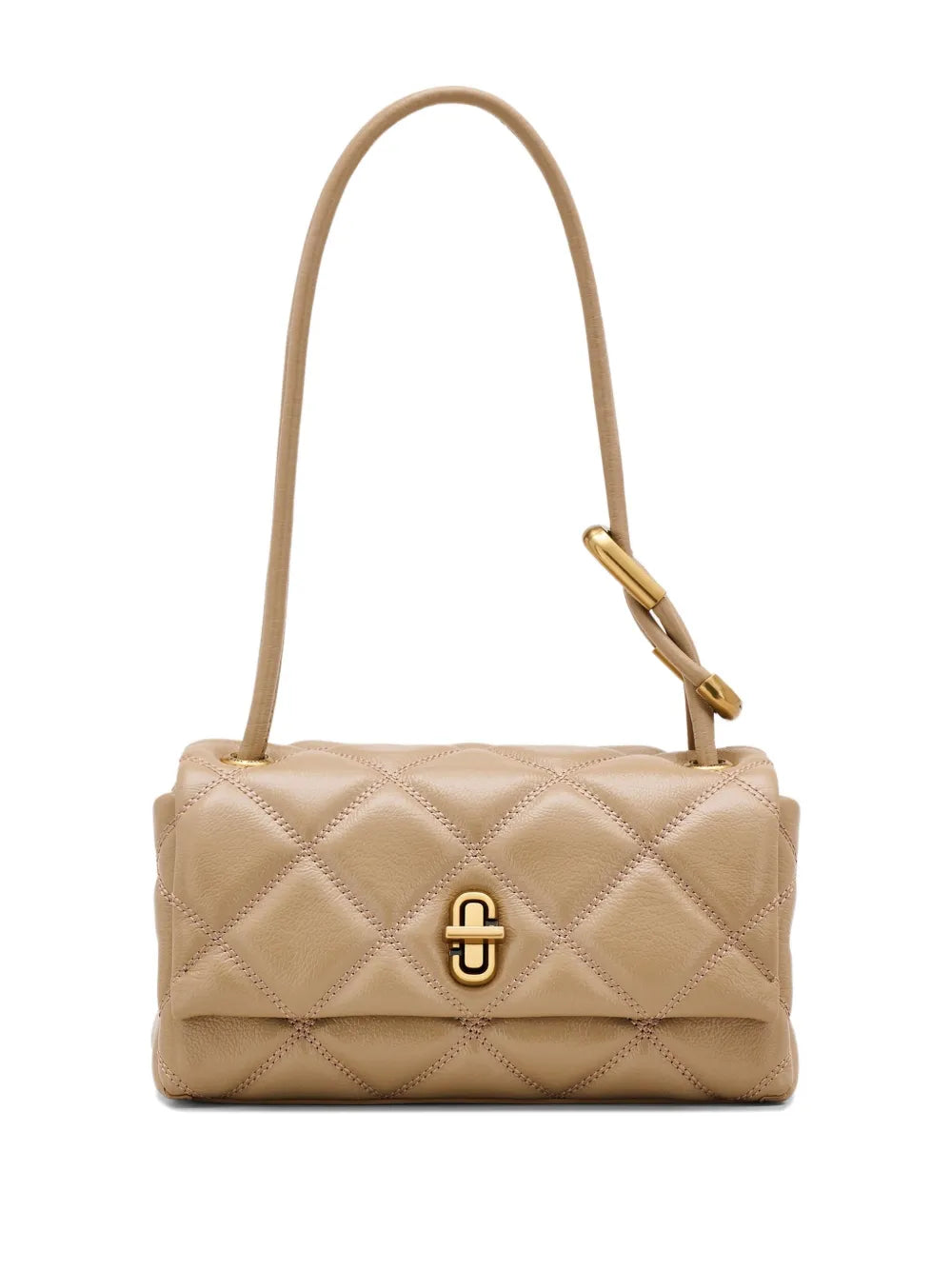 The Quilted Leather Mini Dual shoulder bag