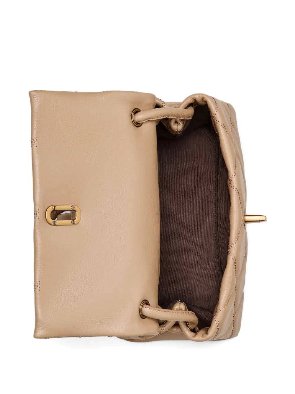 The Quilted Leather Mini Dual shoulder bag