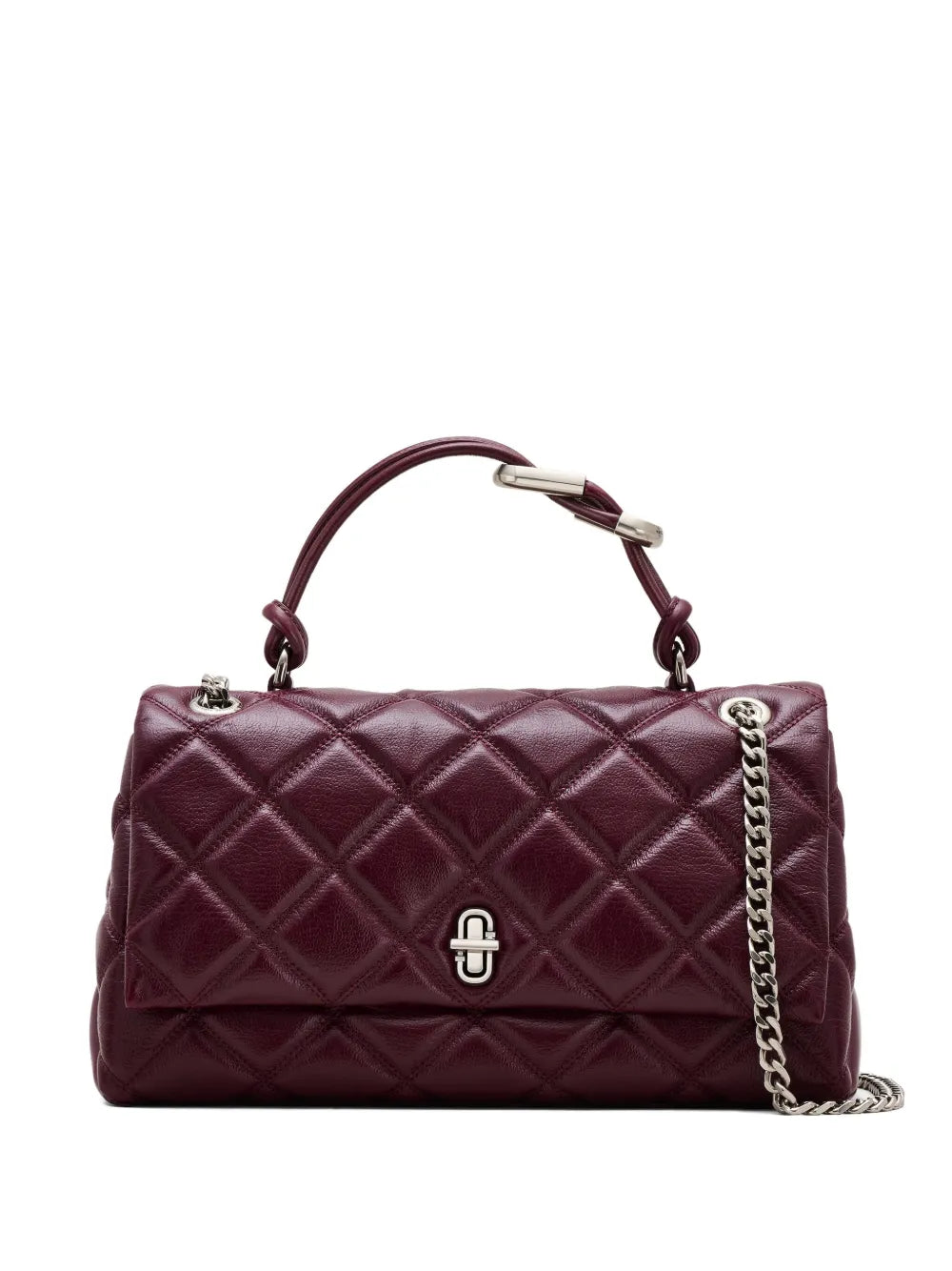 medium The Quilted Dual Convertible shoulder bag
