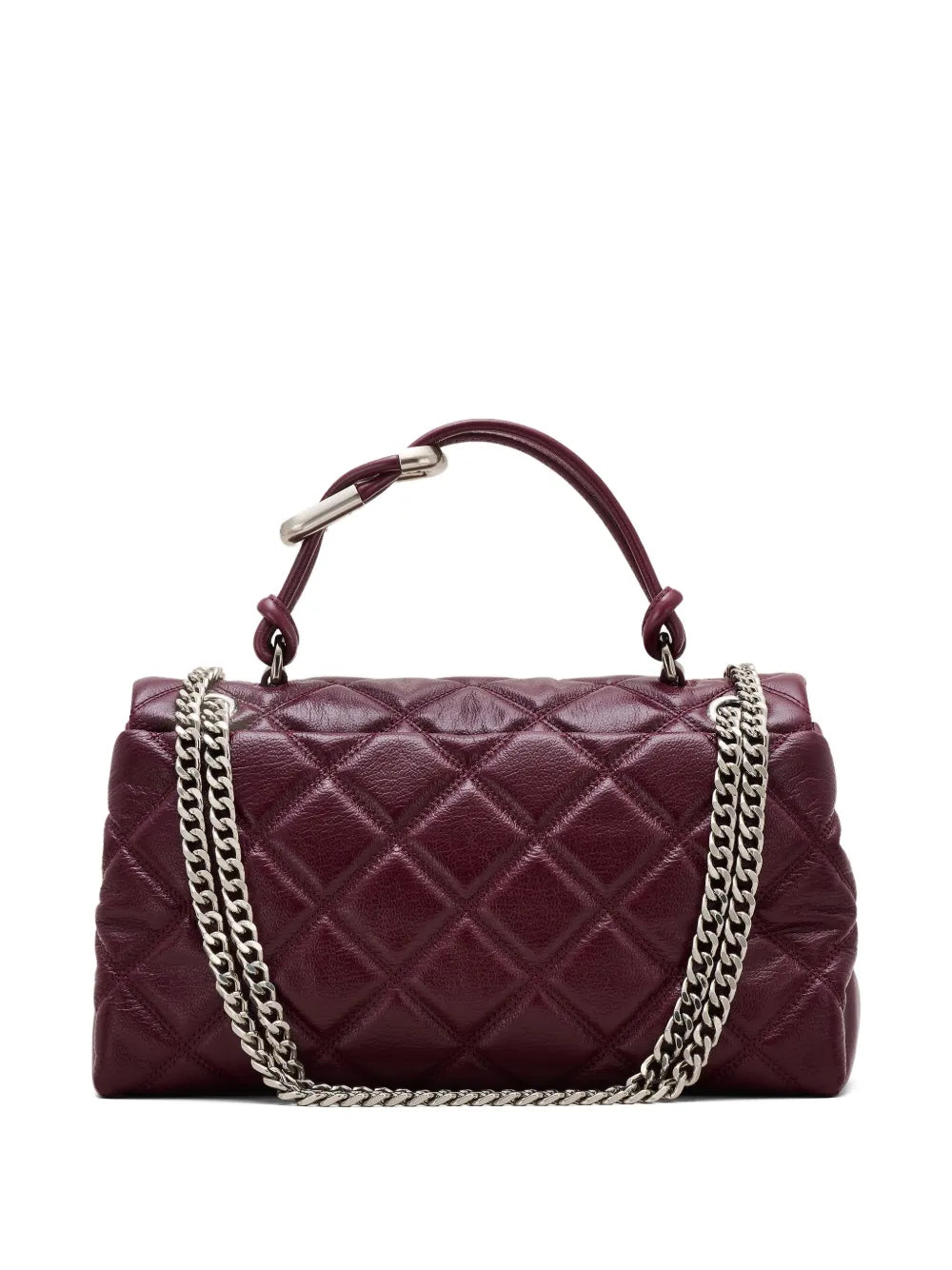 medium The Quilted Dual Convertible shoulder bag