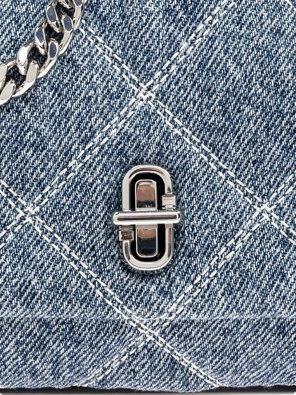 The quilted small Dual chain cross body bag