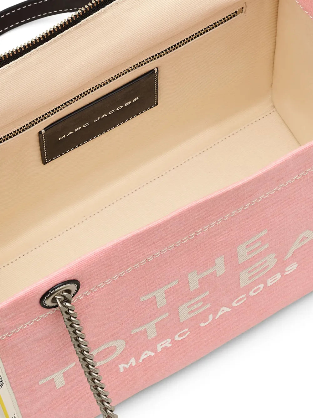 The Denim Chain Medium Tote bag