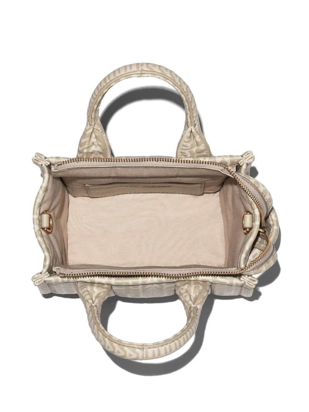 The Monogram Leather Crossbody Tote bag