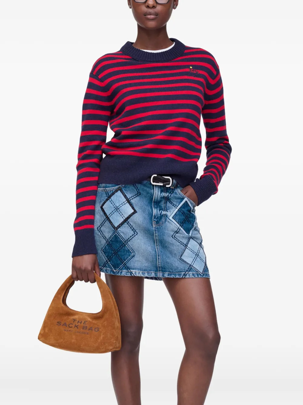 The Suede Mini Sack bag