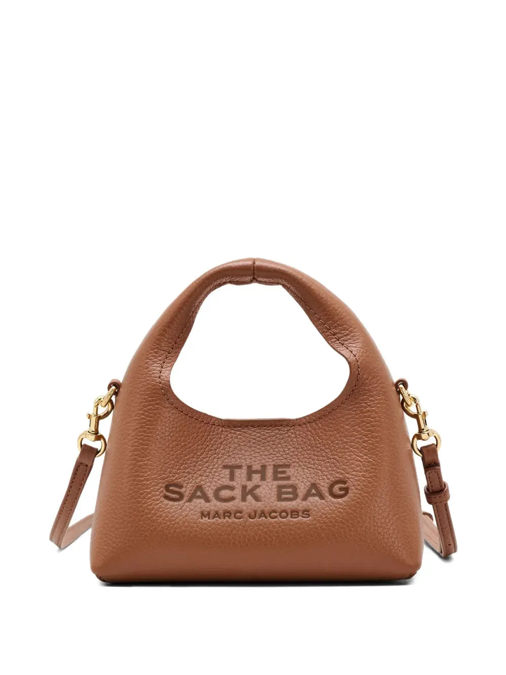 The Sack micro leather top-handle tote bag