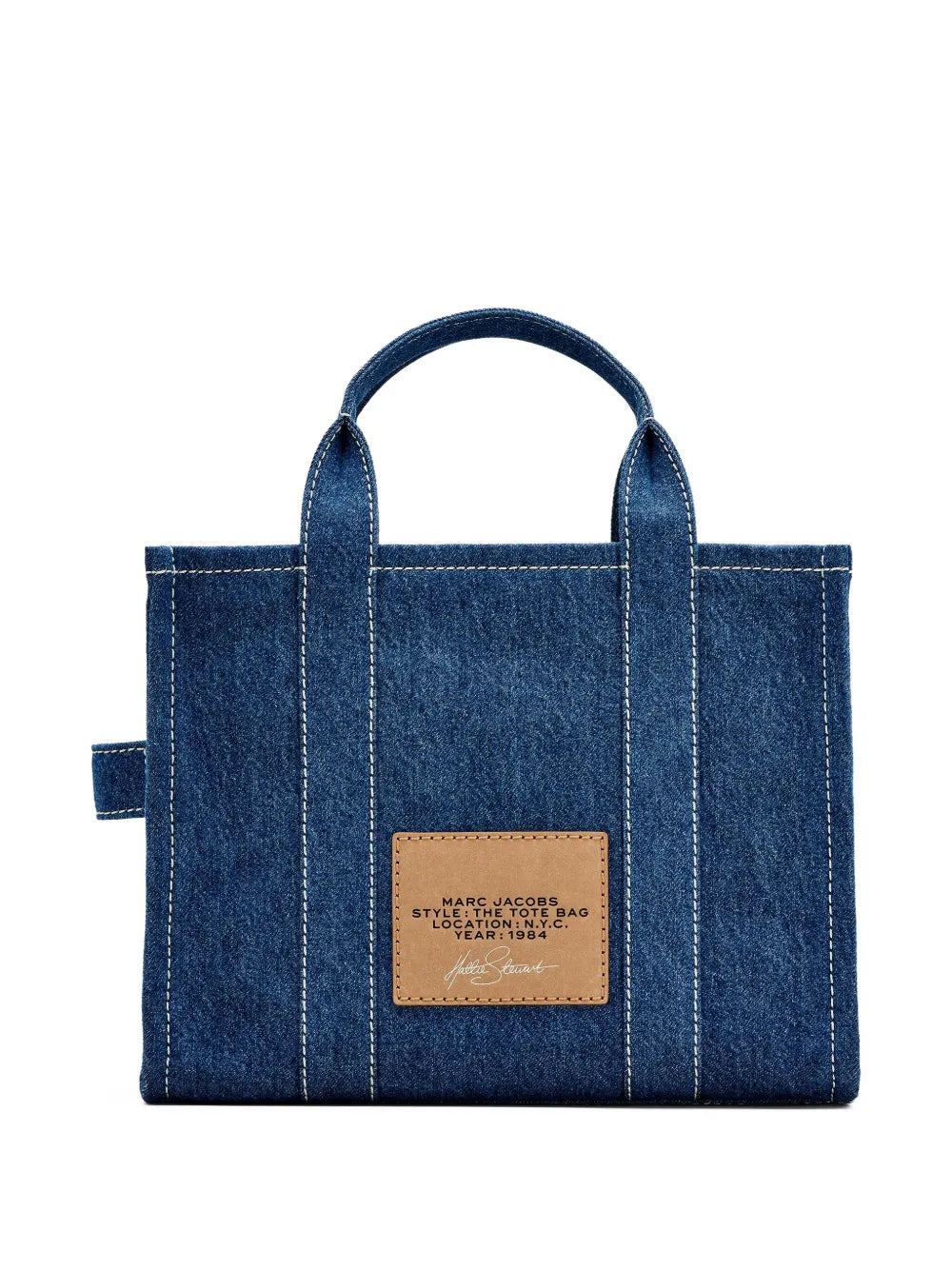 x Hattie Stewart medium floral-print denim tote bag