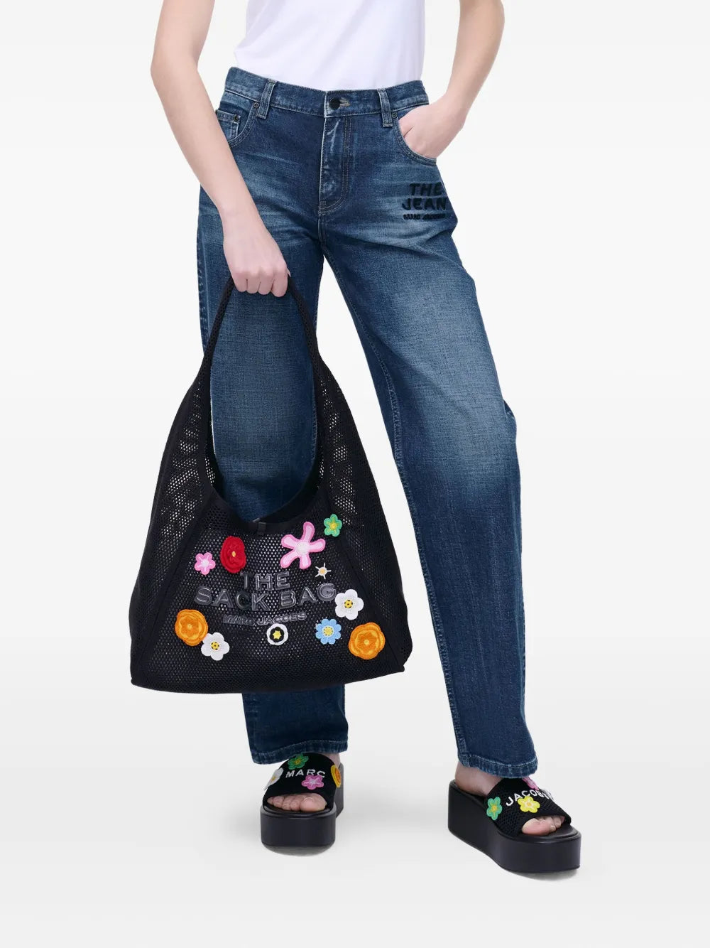 The Daisy Crochet Sack bag