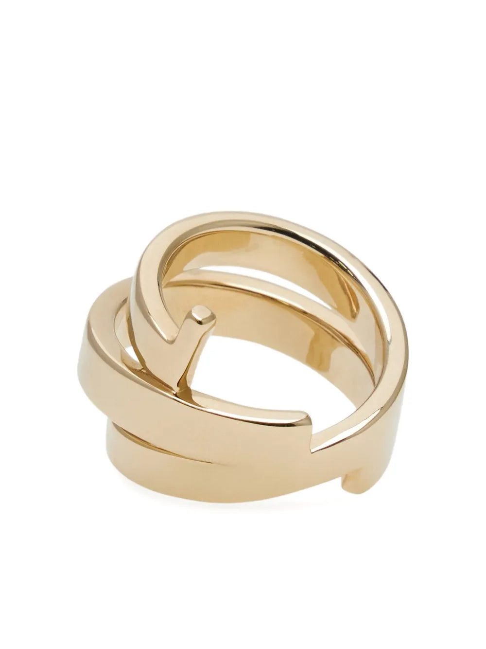 Gancini wrap ring