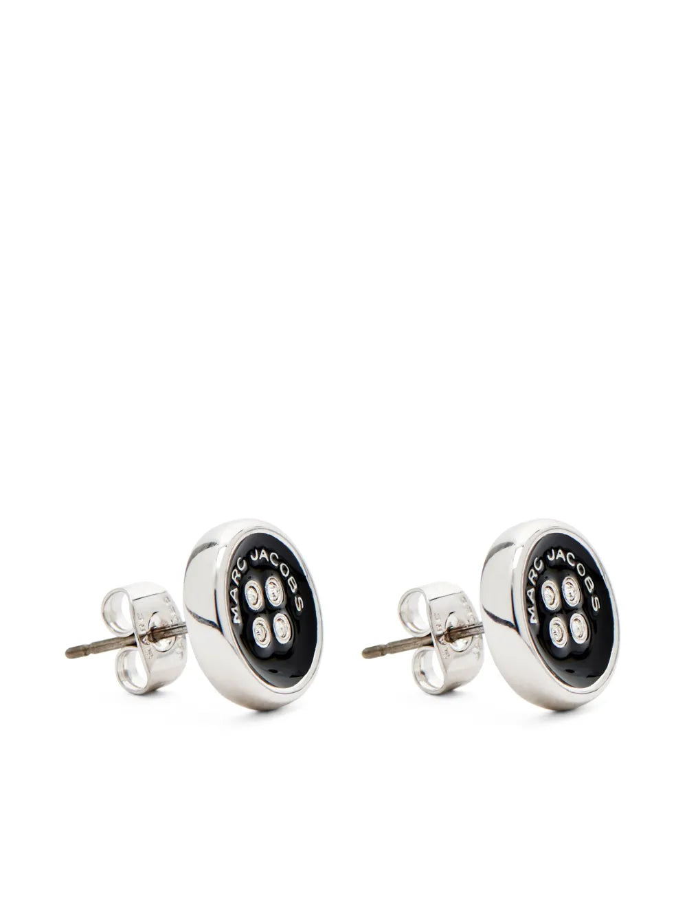 Button earrings