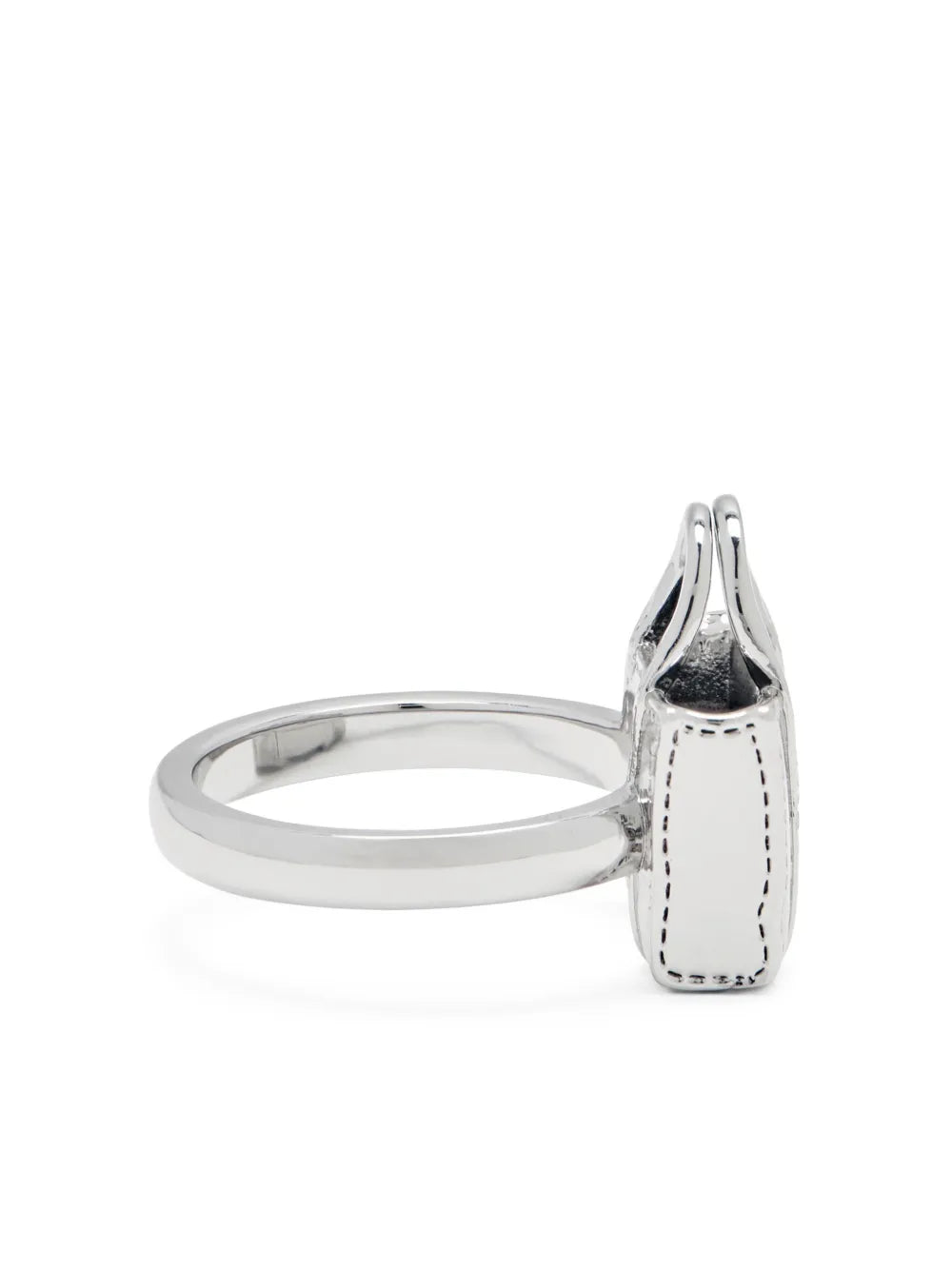 The Mini Icon Tote Bag sculpted ring