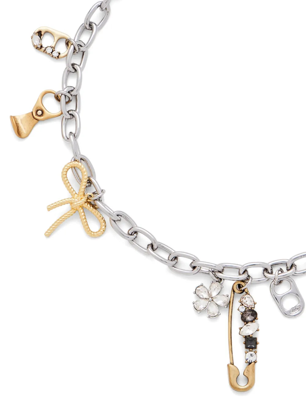 Grunge Glam Charm necklace