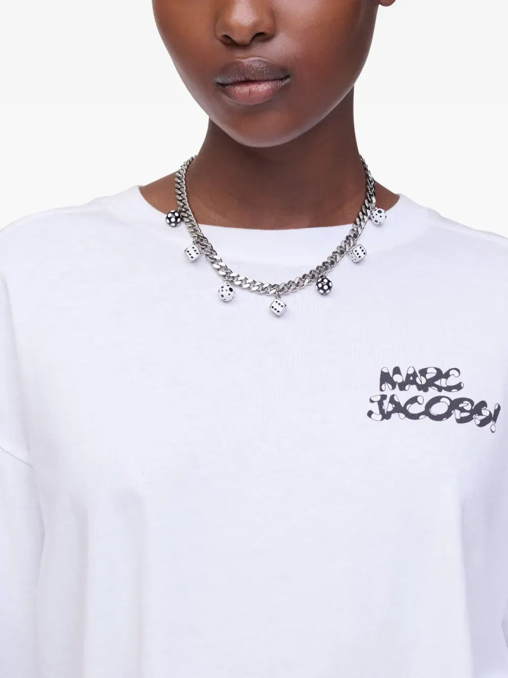 x Derrick Adams The Dice charm necklace