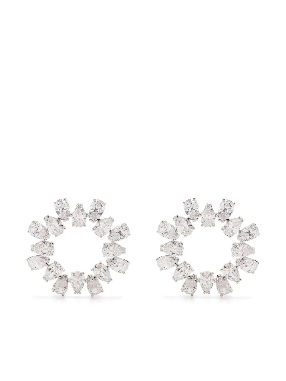 Matrix stud earrings