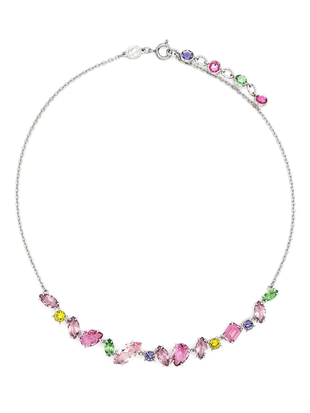 Gema mixed-cuts crystal necklace