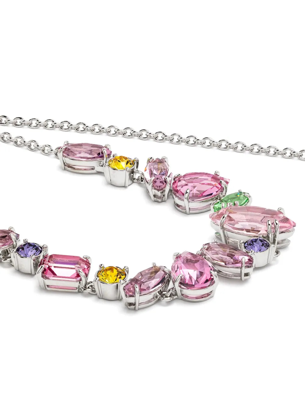Gema mixed-cuts crystal necklace