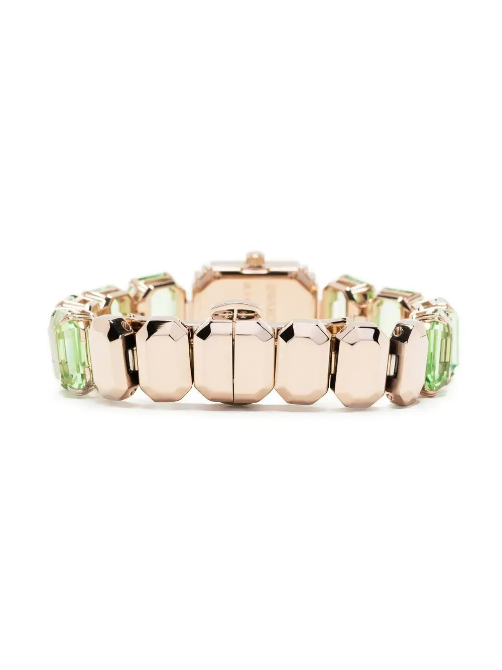 Octagon cut bracelet watch
