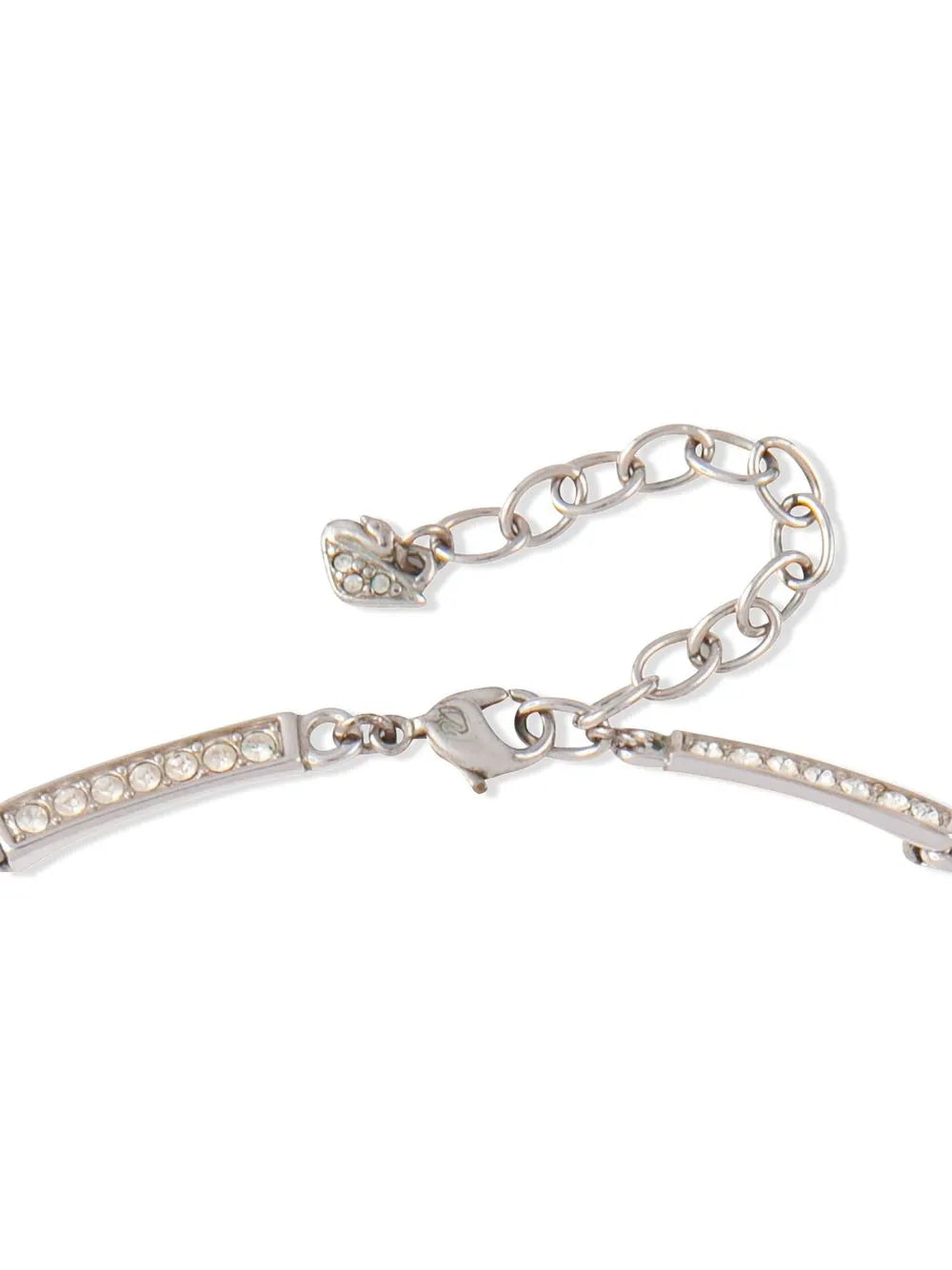 1990s Swarovski crystal-embellished necklace