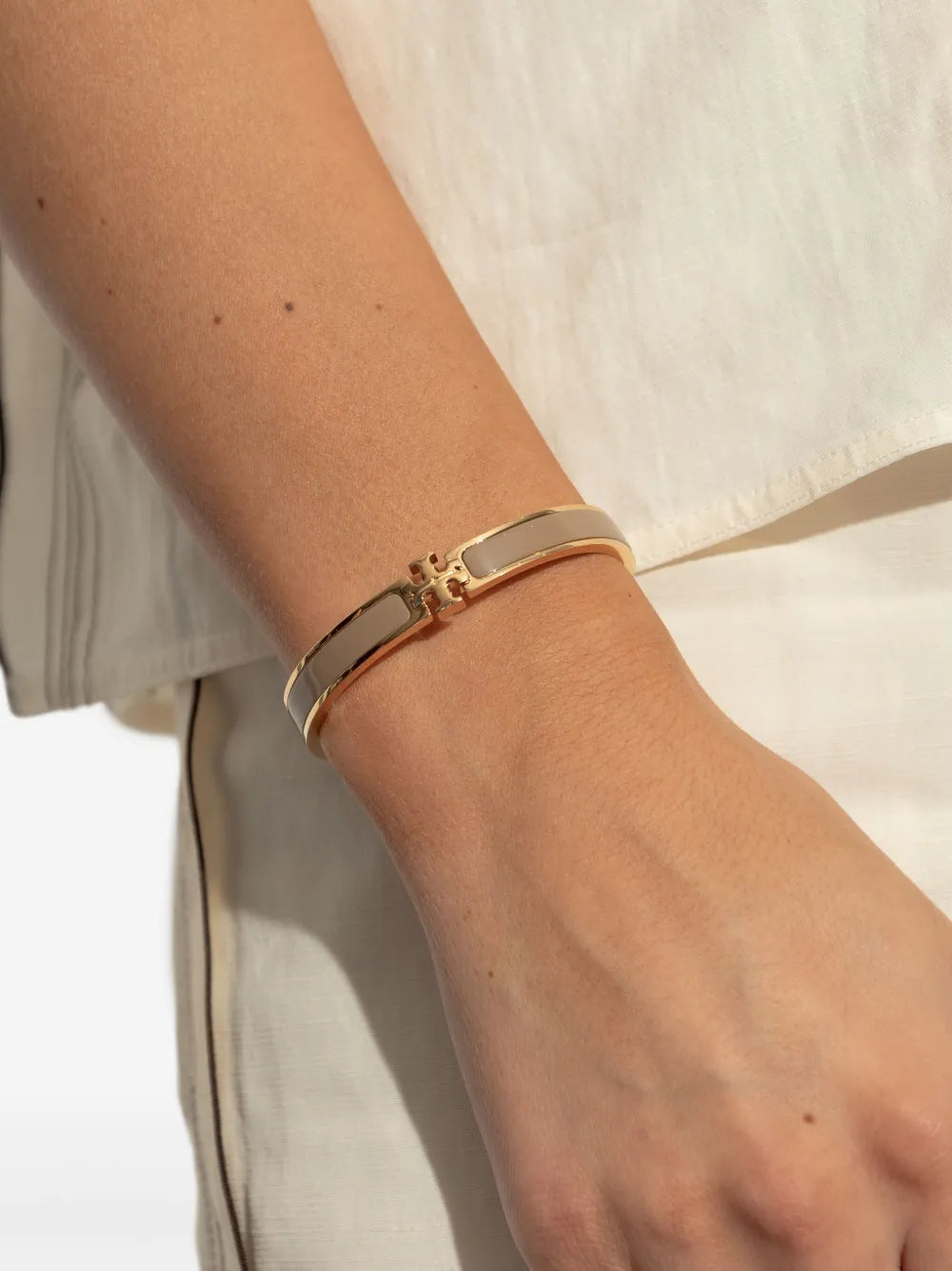 logo-plaque bracelet