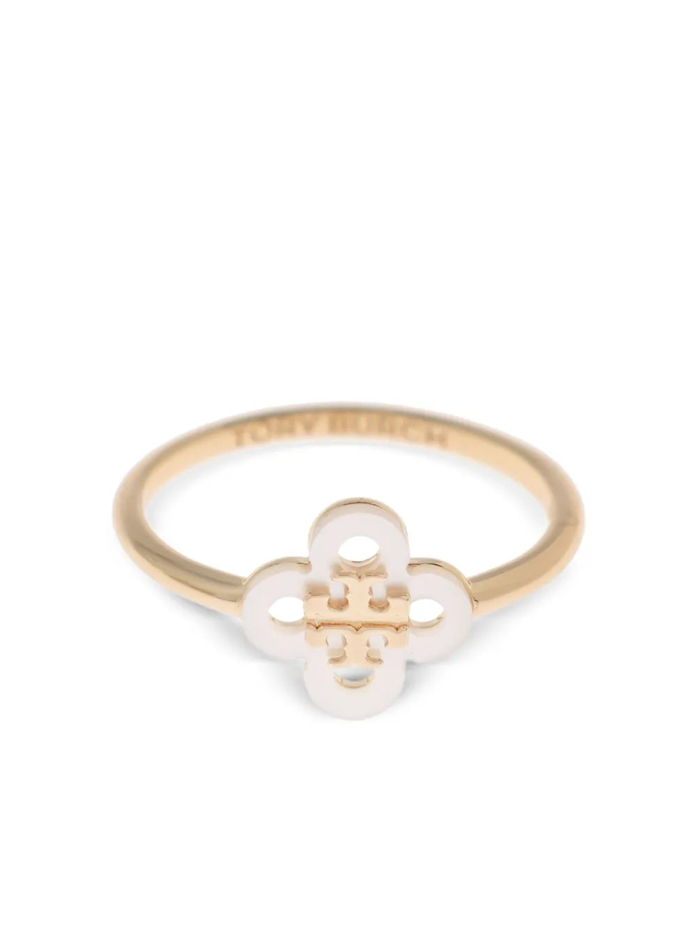 charm-embellished ring (set of three)