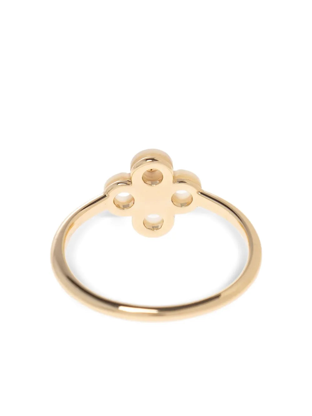 charm-embellished ring (set of three)