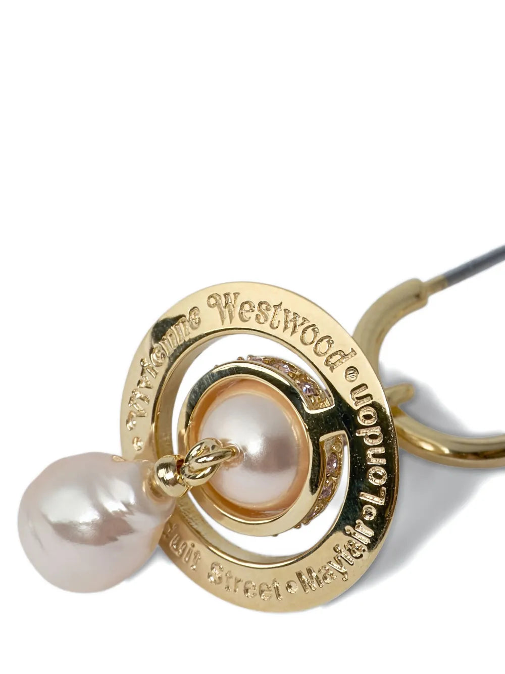 Aleksa Orb-pearl earrings