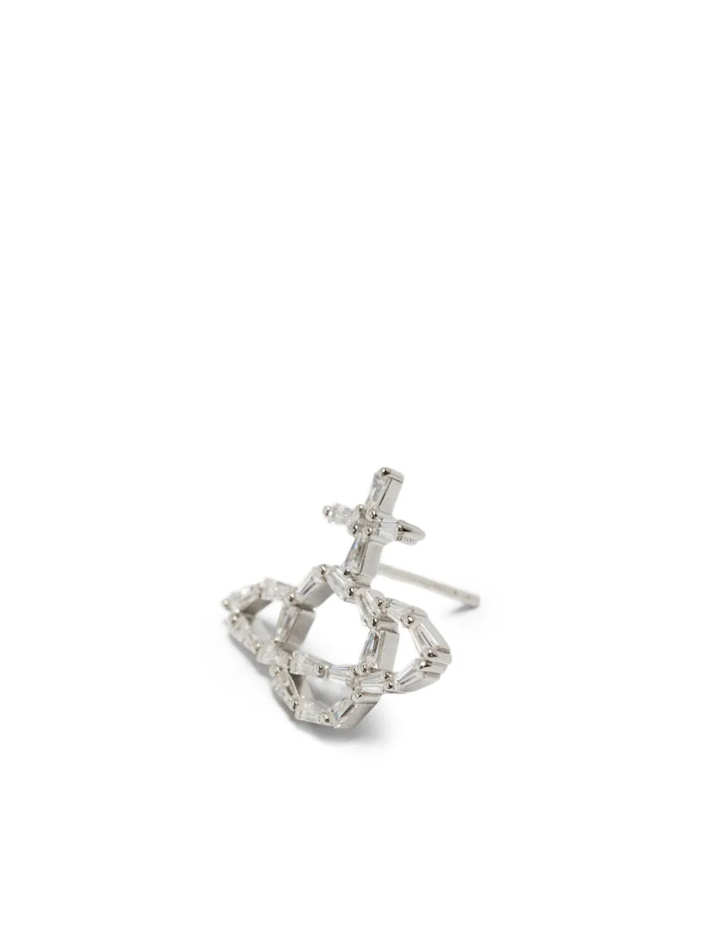Orb-logo earrings