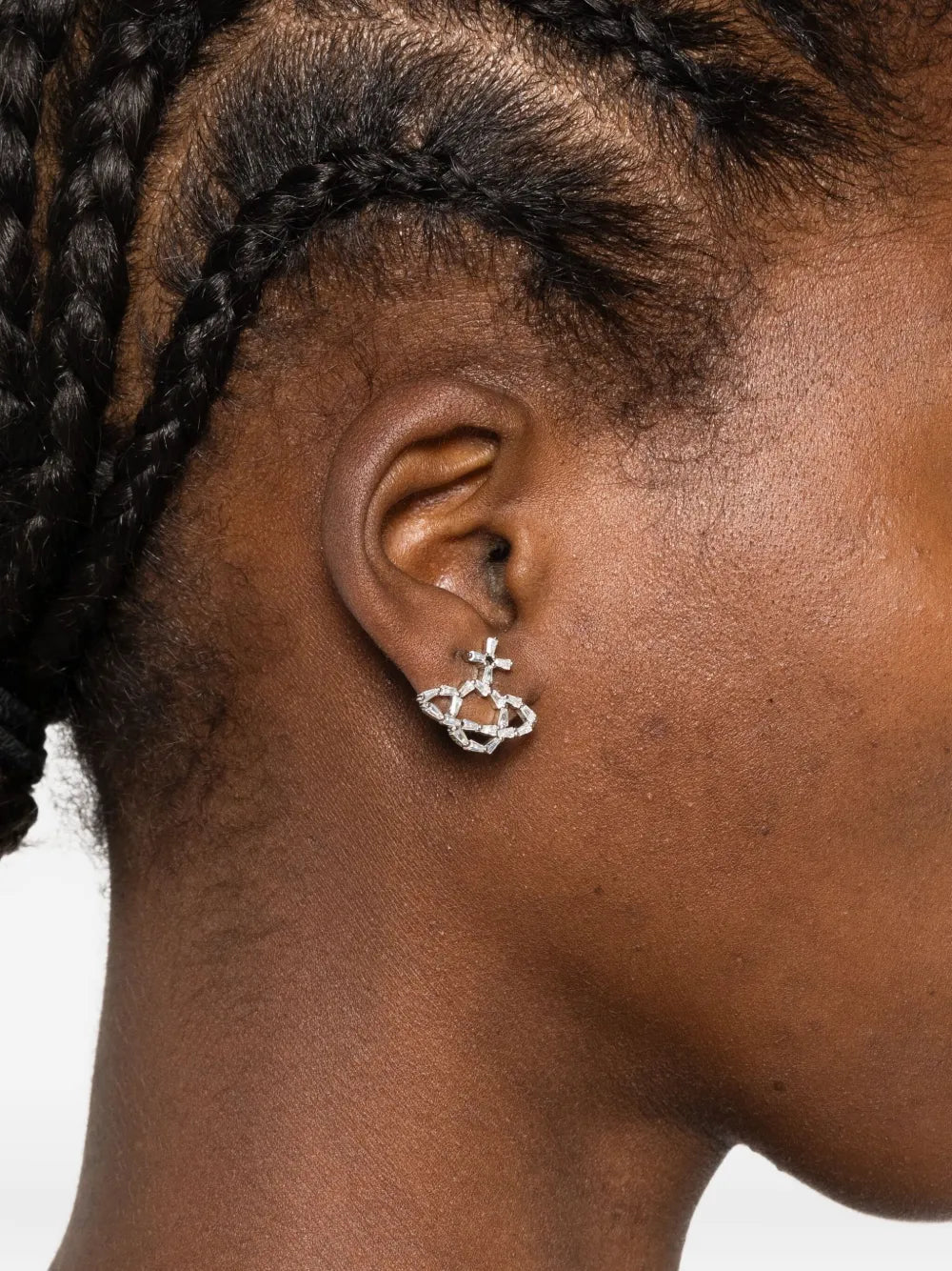 Orb-logo earrings