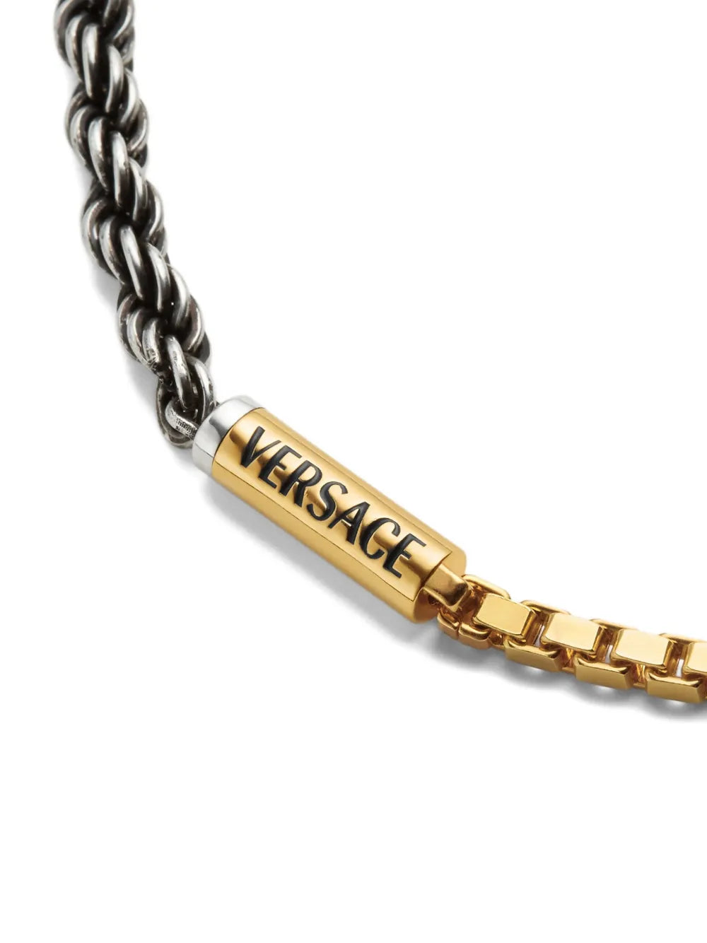 logo-engraved necklace