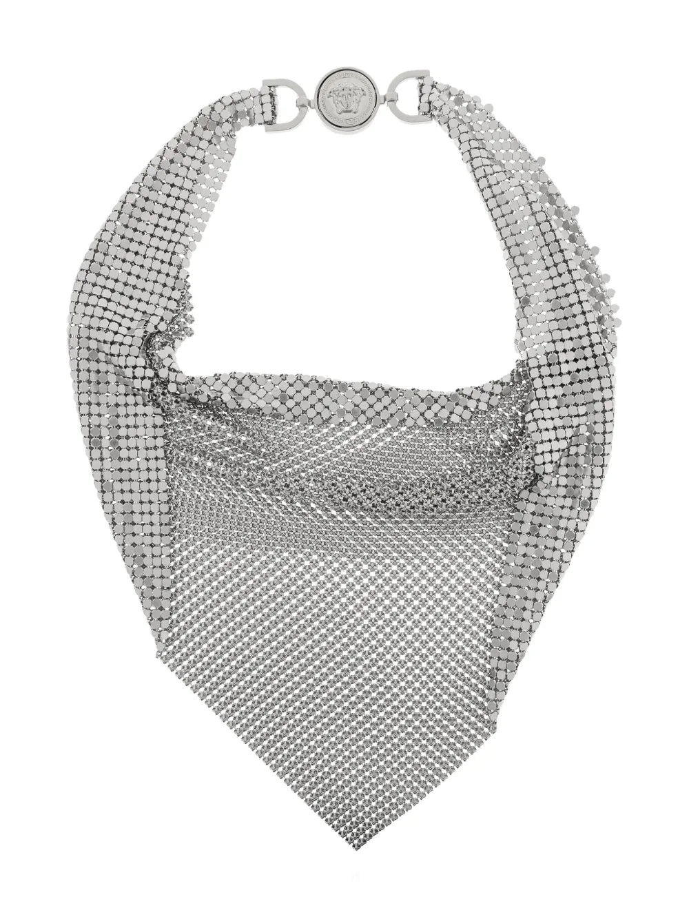 Medusa chainmail necklace