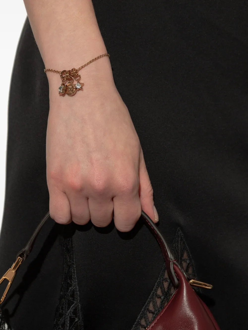 charm-embellished bracelet