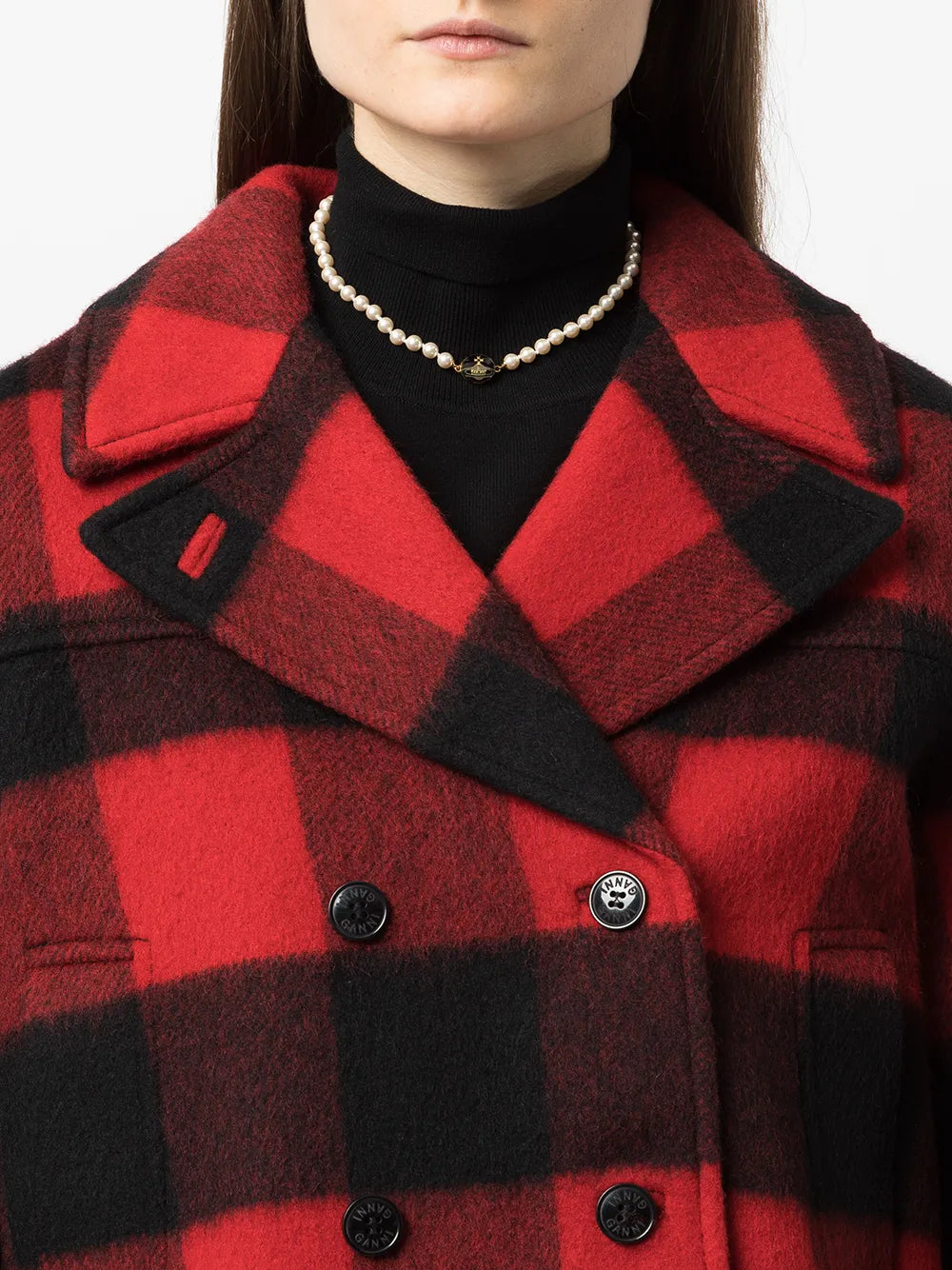 Loelia faux-pearl necklace