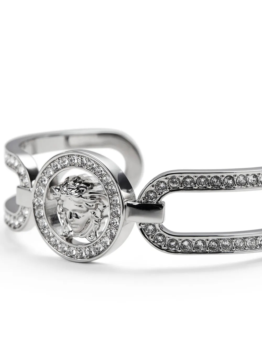 Medusa '95 crystal-embellished cuff bracelet