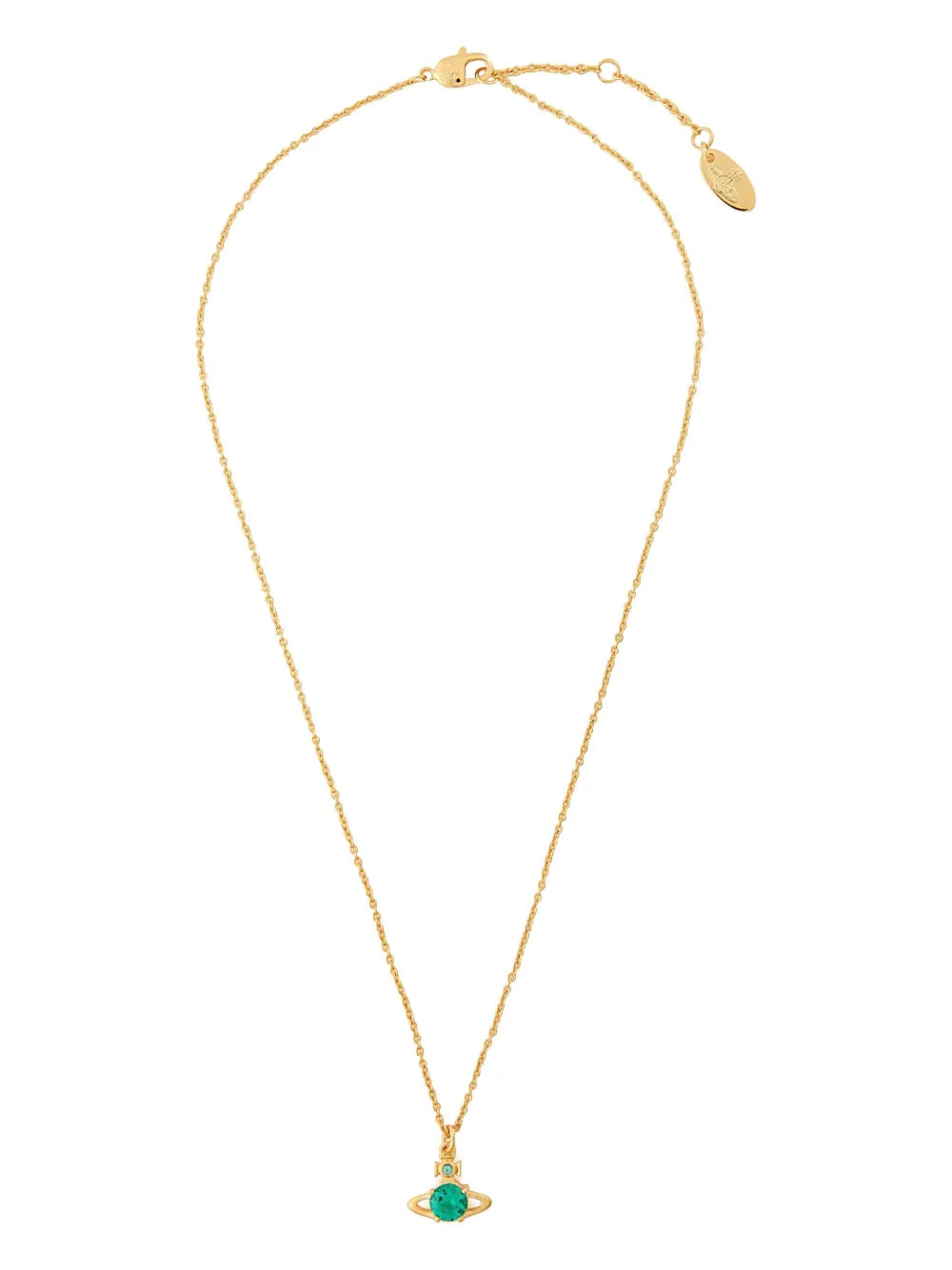 Reina orb-pendant necklace