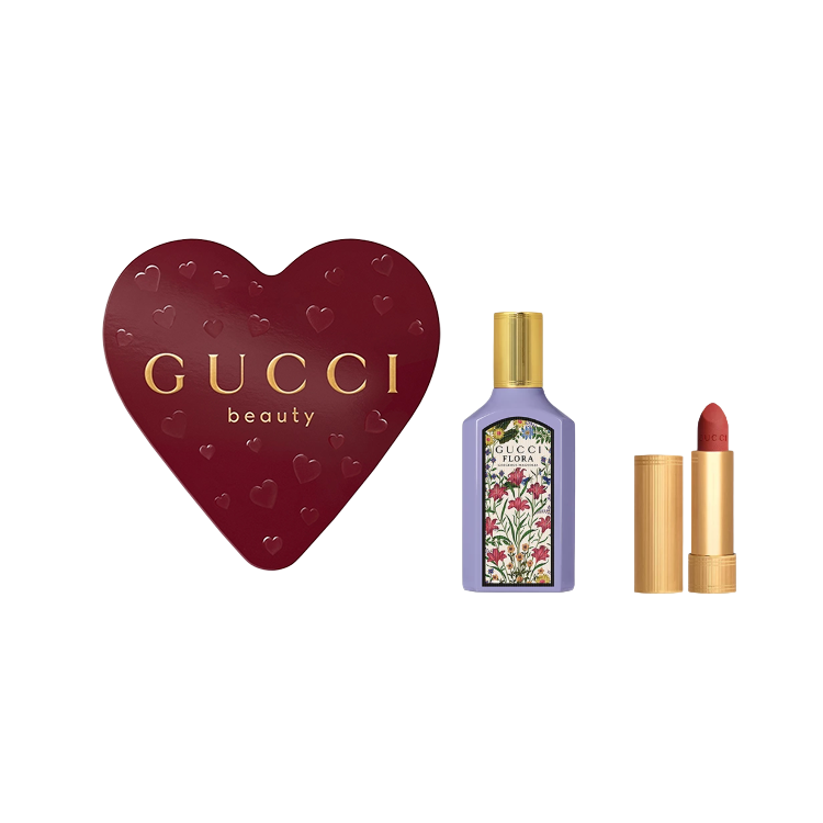 Gucci Dreamy Mulan Mini Golden Tube Lipstick Balm Makeup Perfume Set 2026 520 Box Limited Edition Eau De Parfum Edp