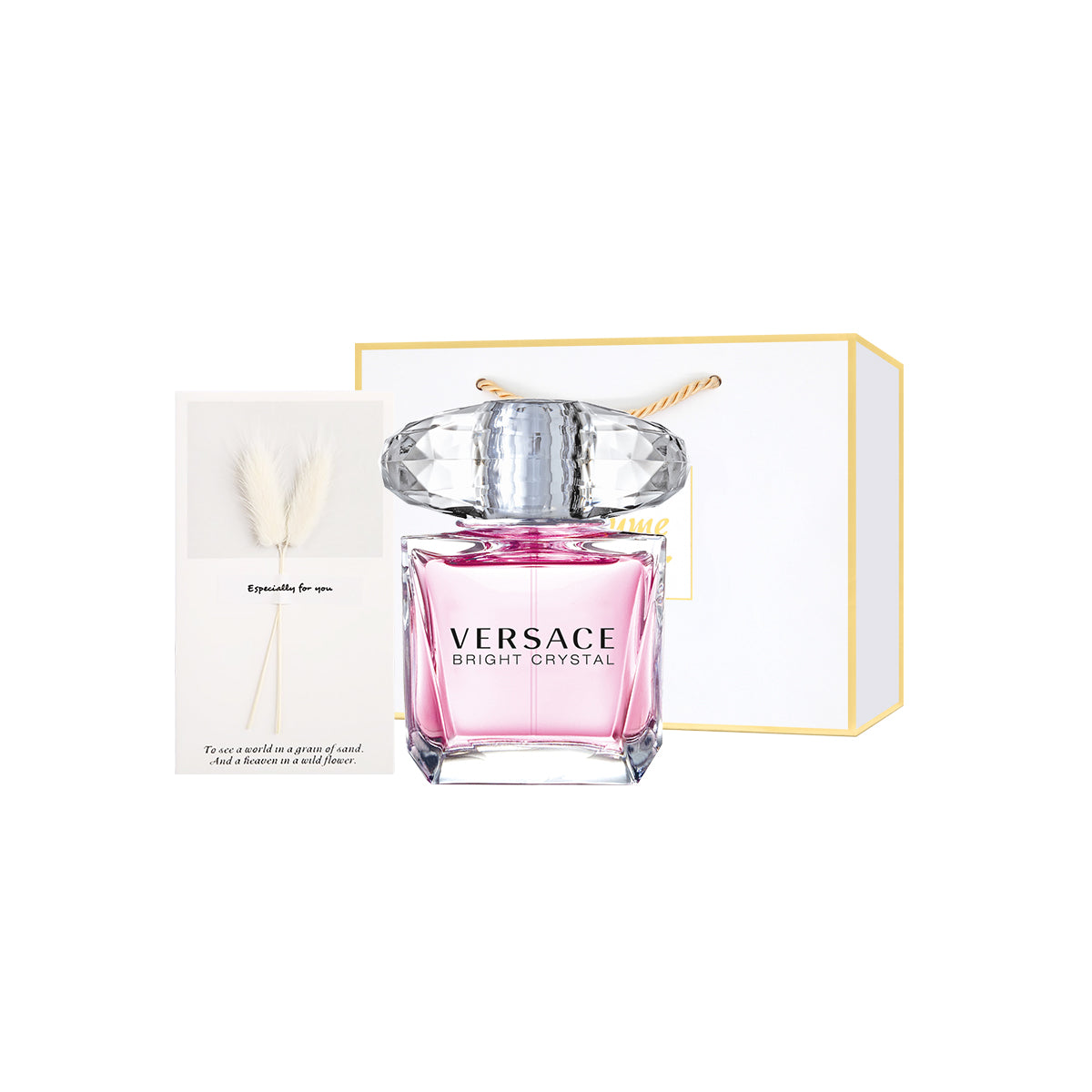 Versace Crystal Diamond Women S Light Perfume Gift Box Set Eau De Toilette 30Ml 50Ml 90Ml Gift For Girlfriend 65147528