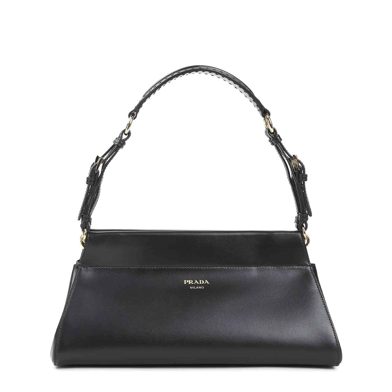 Black Enchaîné Medium Leather Bag