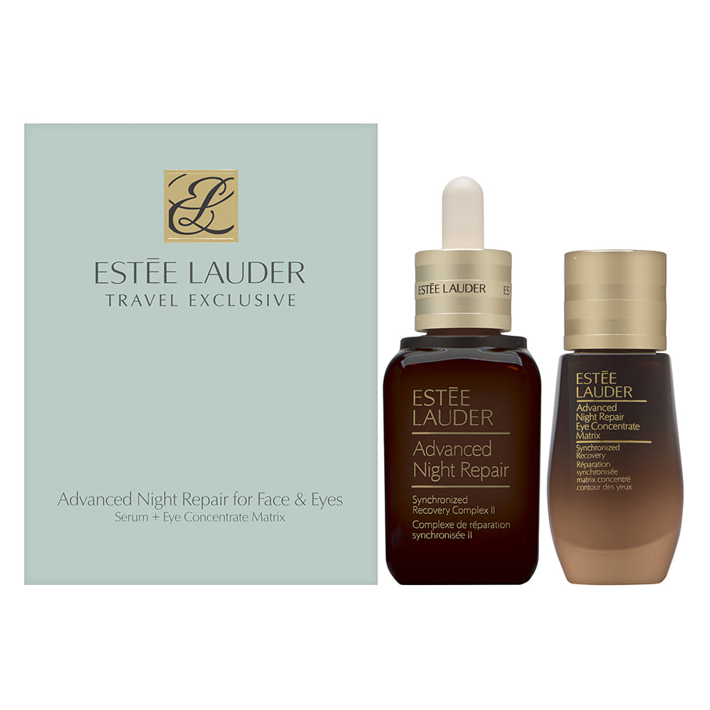 Estee Lauder Travel Exclusive Advanced Night Repair for Face & Eyes Serum + Eye Concentrate Matrix 2 Piece Set