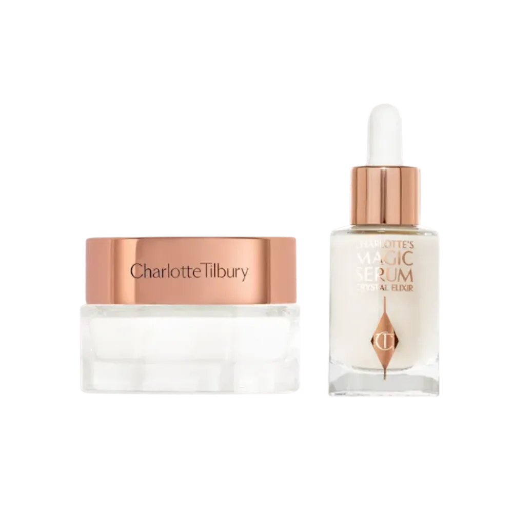 Charlotte Tilbury Science-Powered Serum & Magic Cream Mini Duo