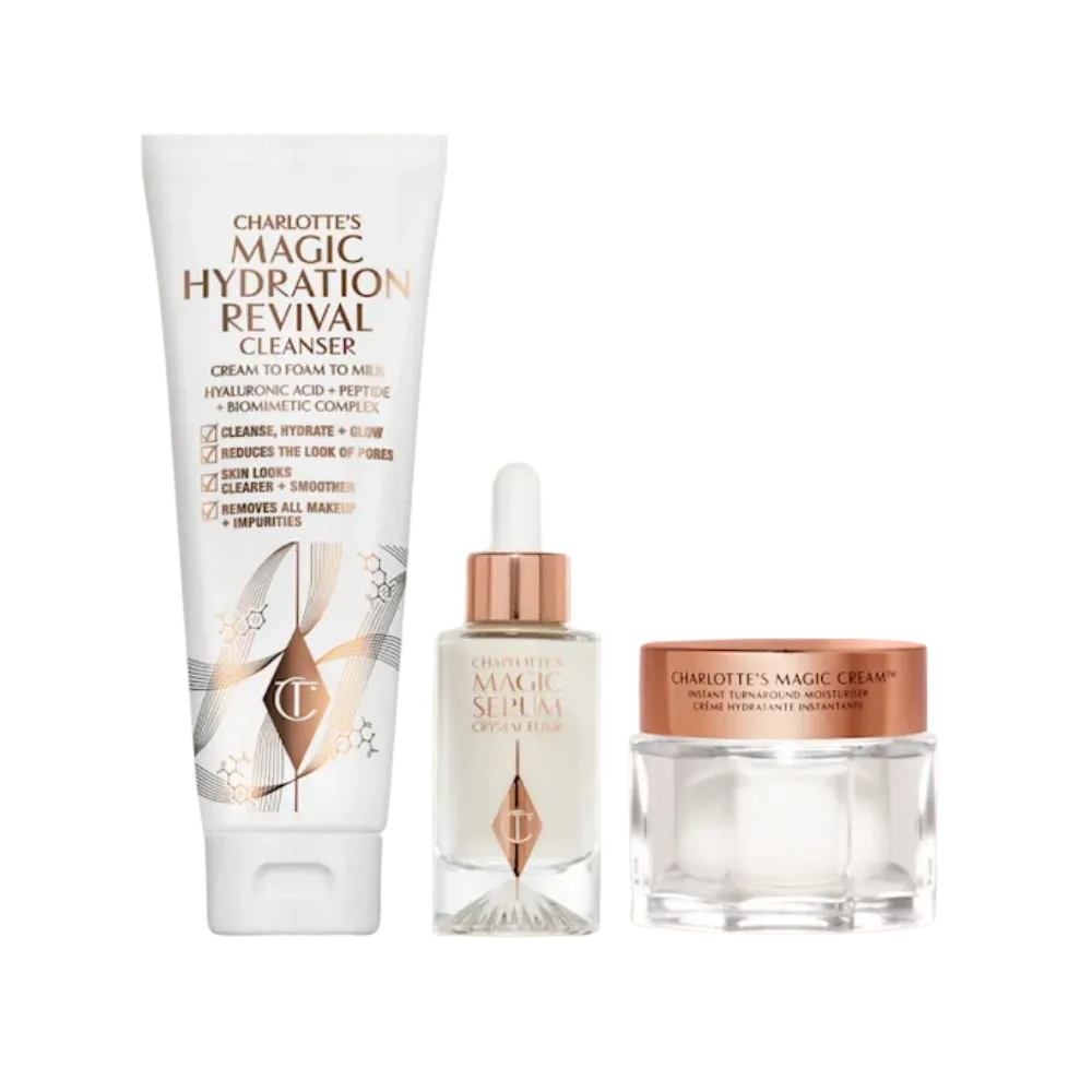 Charlotte Tilbury 3-Step Magic Skin Routine