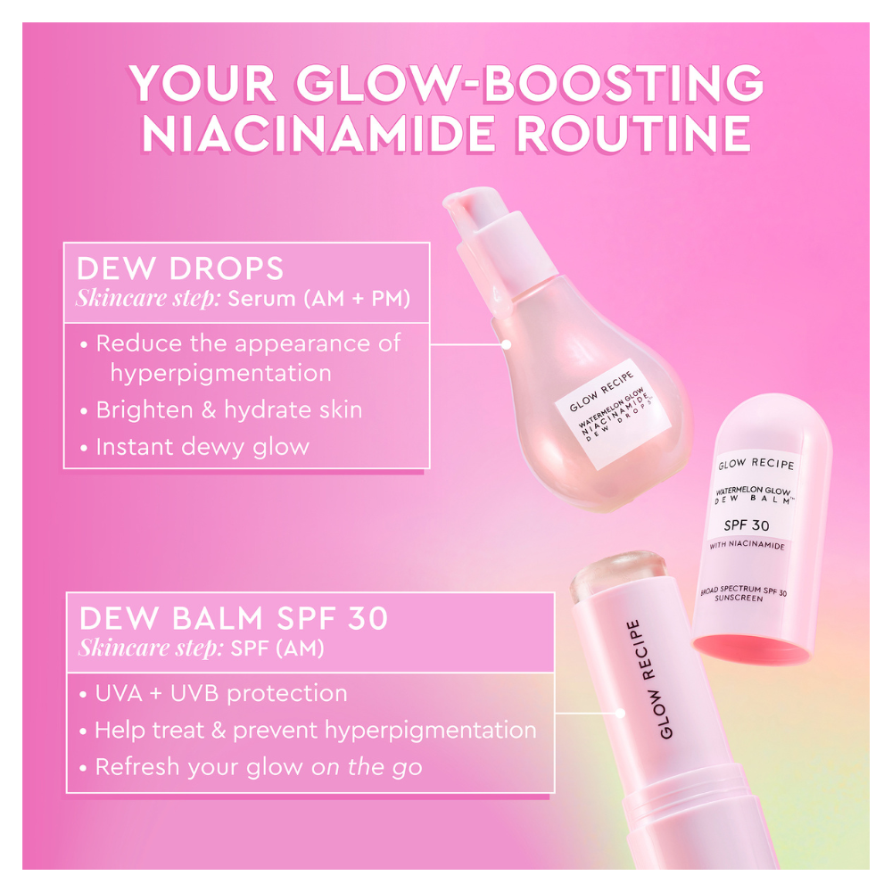 Watermelon Glow Niacinamide Dew Balm Sunscreen Stick- SPF 30