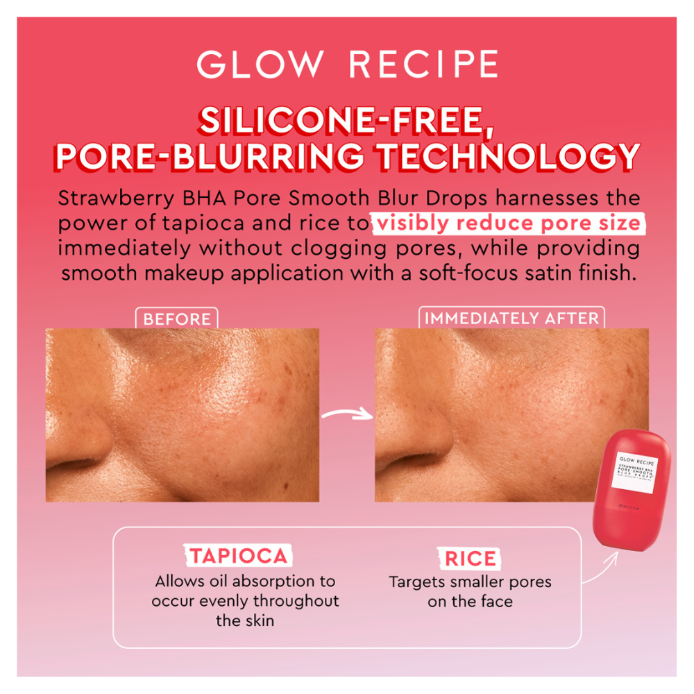 Strawberry BHA Pore-Smooth Blur Drops™ Primer