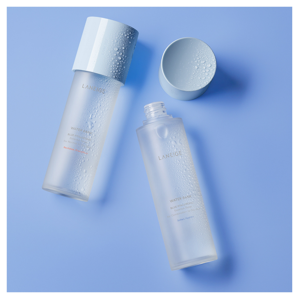Water Bank Blue Hyaluronic Essence Toner - For Normal To Dry Skin