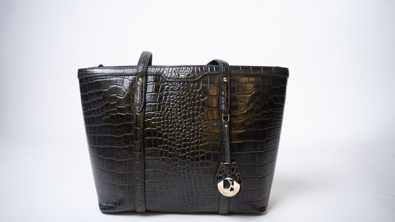 Da Milano Textured Tote Bag (One Size)