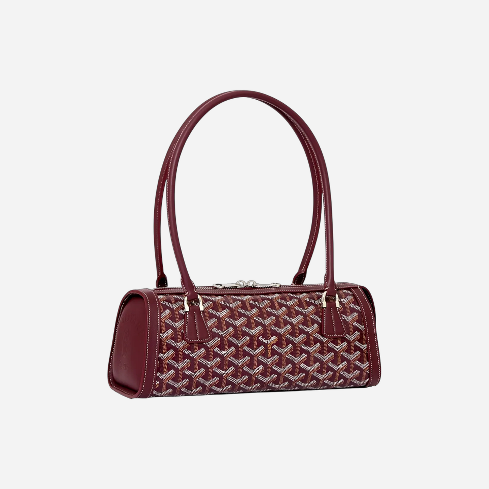 Goyard Bonbonniere Bag Burgundy