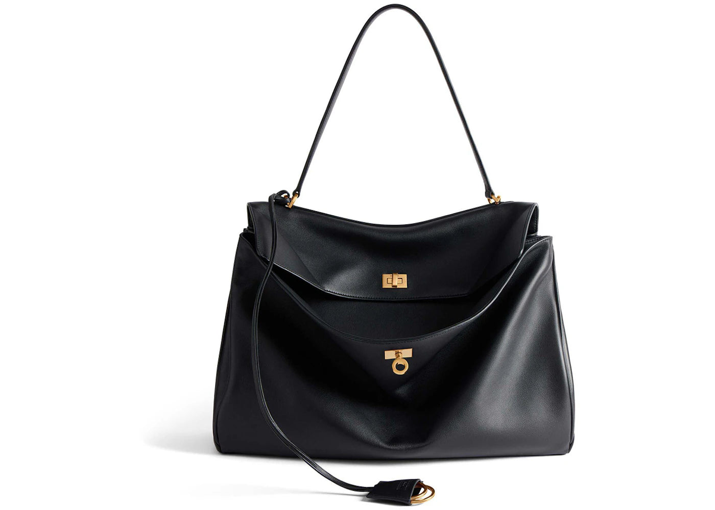 Balenciaga Rodeo Large Handbag Black