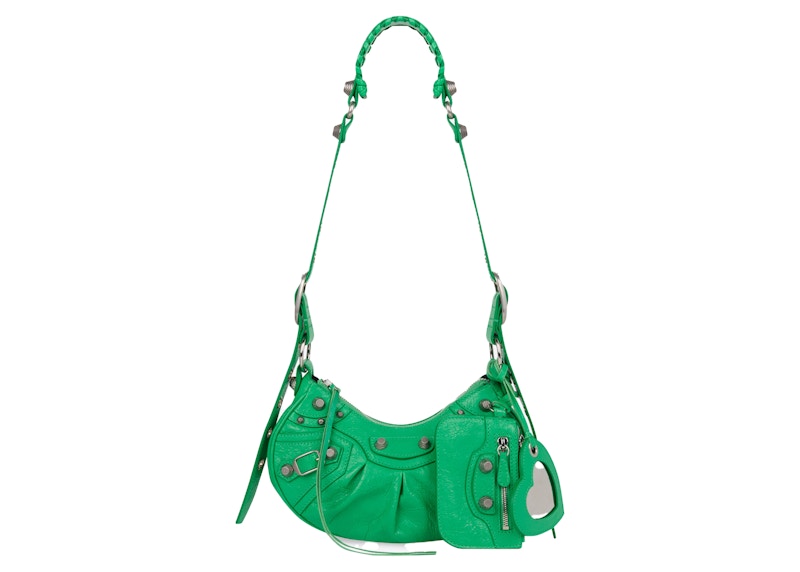 Balenciaga Le Cagole Shoulder Bag XS Green