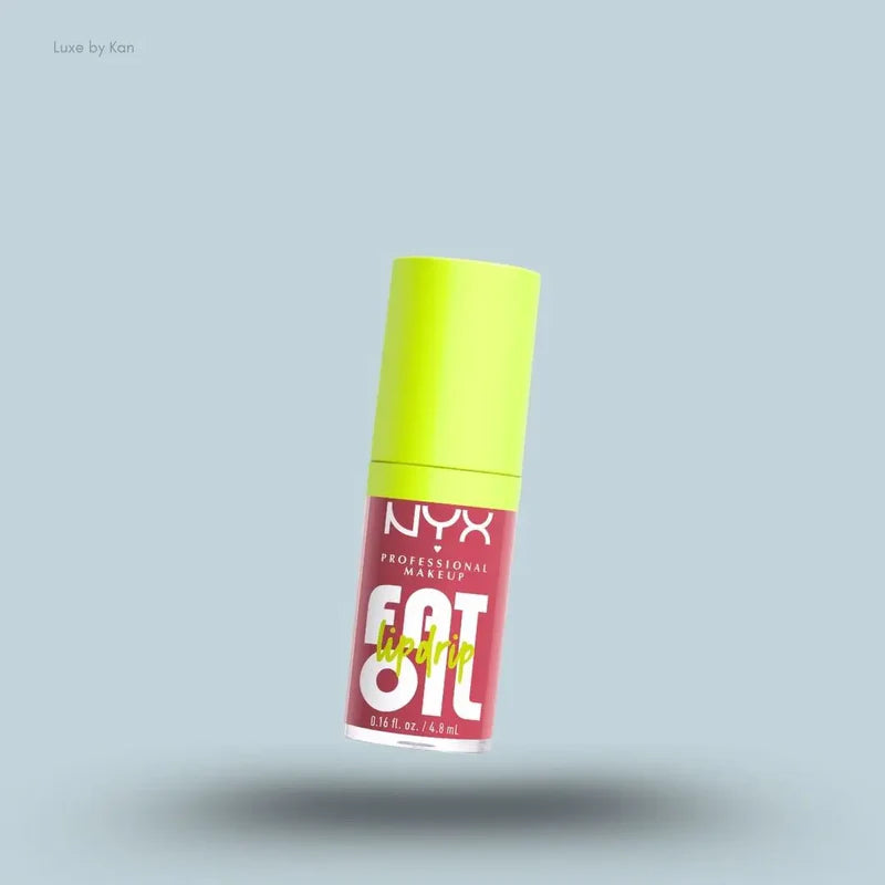 NYX Professional Makeup Fat Oil Lip Drip 12H Hydration Non-Sticky Finish Lip Gloss 4.8ml (Various Shades)