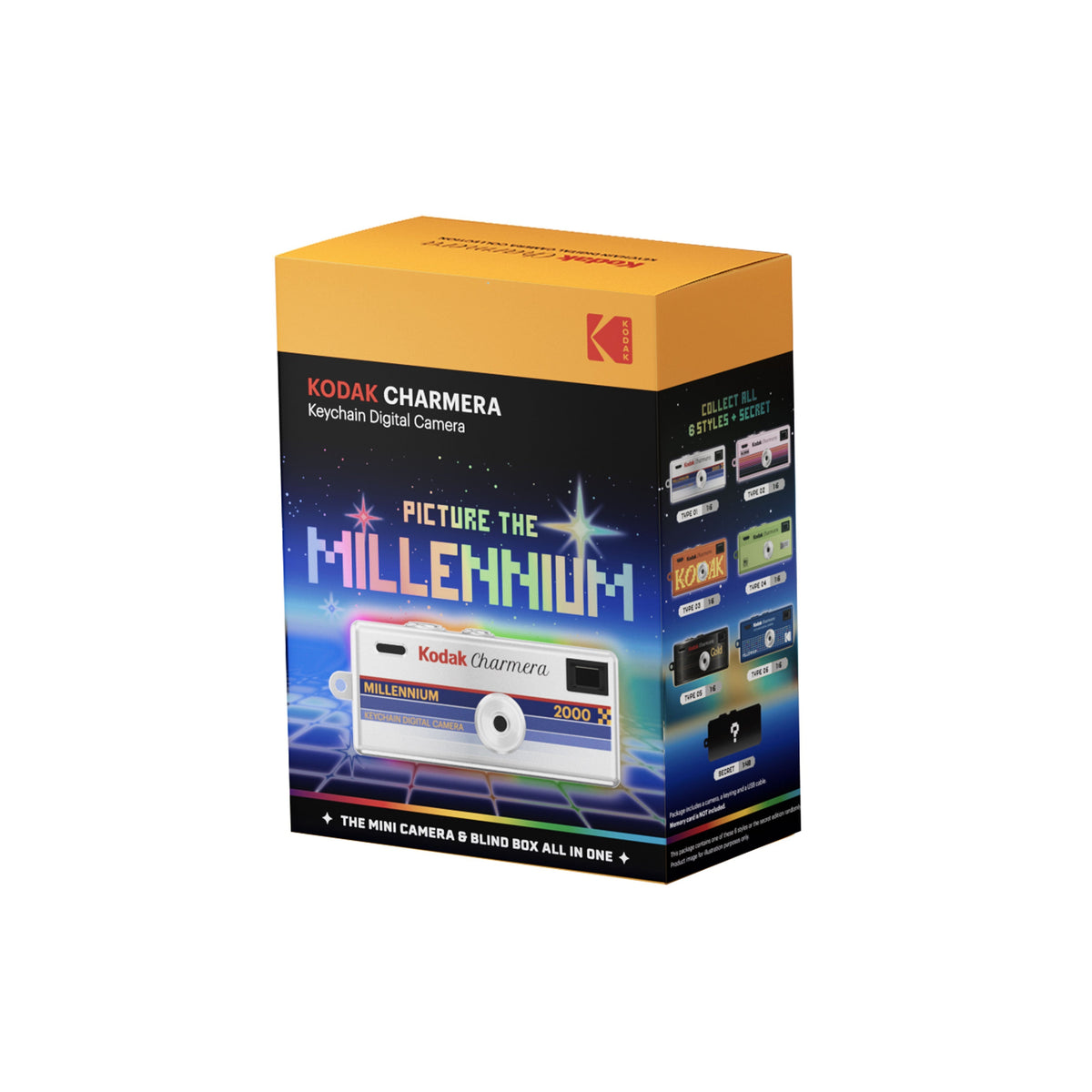 Kodak Charmera Keychain Digital Camera Blind Box Collection - Millennium